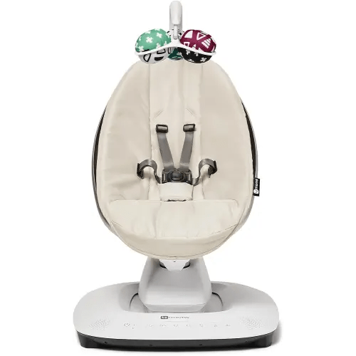 4moms MamaRoo Multi-Motion Baby Swing, Bluetooth Enabled with 5 Unique Motions, Birch