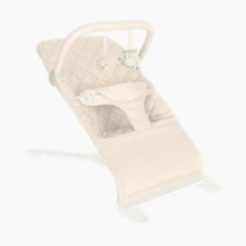 Baby Delight Alpine Deluxe Portable Bouncer - Tan Linen Stripe