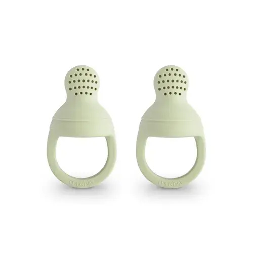 Mushie Food Feeder Sage | Baby Bunting AU