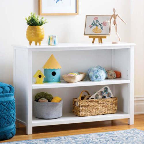 Deluxe Taiga 2-Shelf Bookcase - 30"