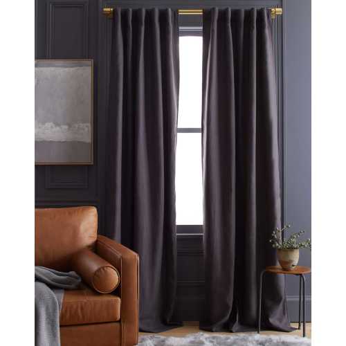 European Linen Room Darkening Curtain