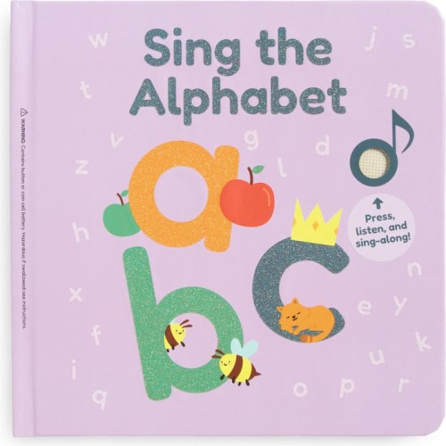 CALIS BOOKS Sing the Alphabet Interactive Music Book, Violet