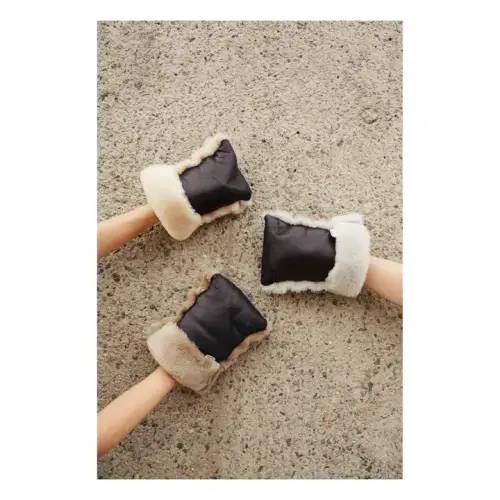 BINIBAMBA | Lambskin stroller mittens