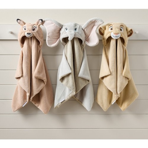 Disney Baby Characters Baby Hooded Towels