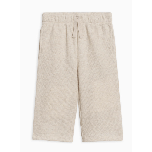 Clove Waffle Knit Straight Leg Pants