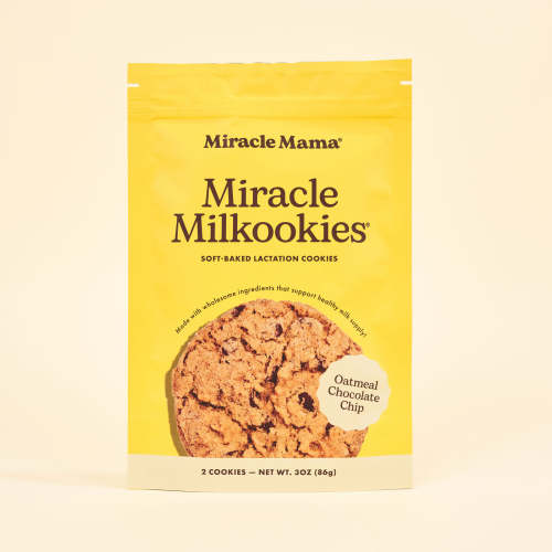 Oatmeal Chocolate Chip Lactation Cookies – Miracle Milkookies