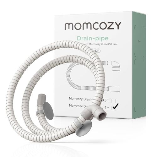 Momcozy Soft & Safe Drain Hose for KleanPal Pro Baby Bottle Washer – Flexible, Durable Replacement Accessory for Easy Water Drainage (1M)