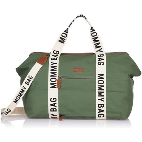 Childhome Signature Mommy Bag, Sporty Diaper Bag, Water Repellant Tote Bag, Large Diaper Bag, Baby Essentials Travel Bag