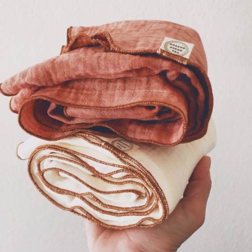 Hand Dyed Organic Bamboo Cotton Muslin Swaddle, Swaddle Blanket, Baby Shower Gift, Mom To Be Gift
