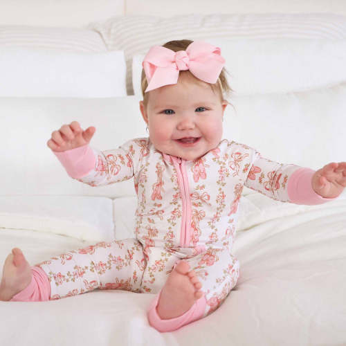 Ballet Blossoms Convertible Zip Romper