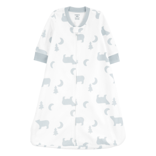 Baby Zebra and Elephant Print Fleece Sleep Bag - Carter's | Carter's