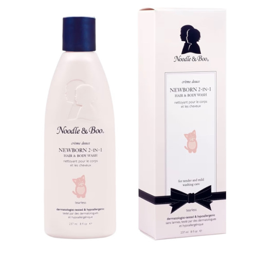 Noodle & Boo 2-in-1 Newborn Hair & Baby Body Wash for Baby, Tear Free and Hypoallergenic