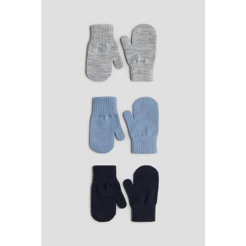 3-PACK MITTENS