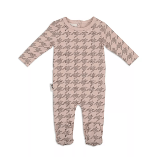 Unisex Houndstooth Footie - Baby