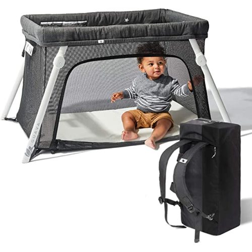 Amazon.com : Lightweight Foldable Travel Crib, Portable Crib for Baby Travel, Portable Playard with Carry Bag for Infant Toddler Newborn(Grey) : Baby