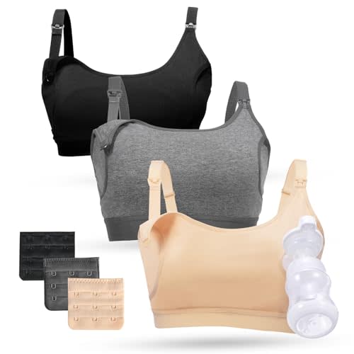 Momcozy Pumping and Nursing Bra for Maternity & Breastfeeding