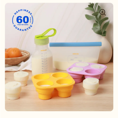 Boobcube milk storage kit