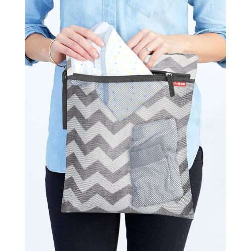 Skip Hop Wet Dry Bag, Grab & Go, Chevron - Wet/Dry Bag