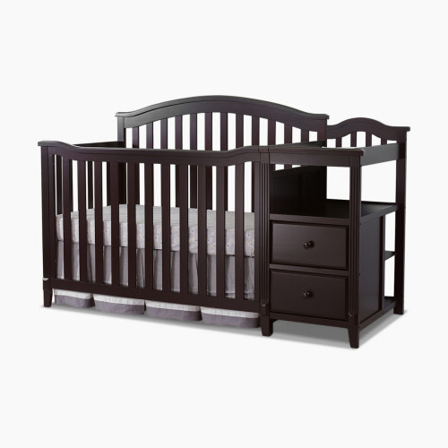 Sorelle Berkley Crib & Changer - Espresso