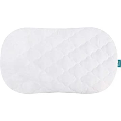 Bassinet Mattress Cover Compatible with Halo Bassinest Swivel Sleeper Bassinet Mattress Only, Waterproof and Soft White