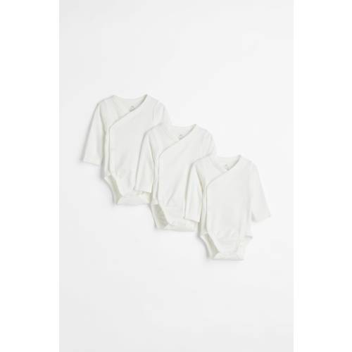 3-PACK WRAPOVER BODYSUITS