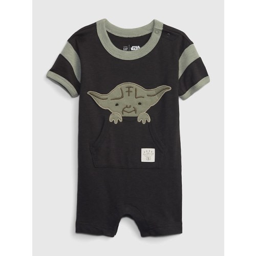 babyGap | Star Wars™ Graphic Shorty in black, size: 0-3 M