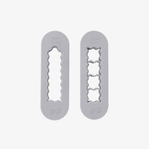 ezpz 2pc Baby-Led Food Cutter - Pewter