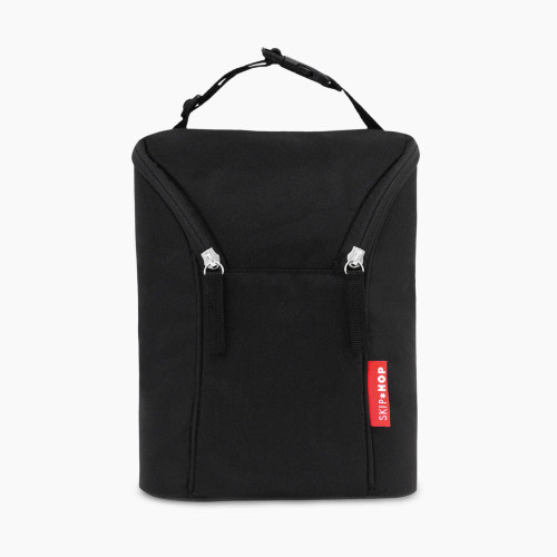 Skip Hop Grab & Go Double Bottle Bag - Black