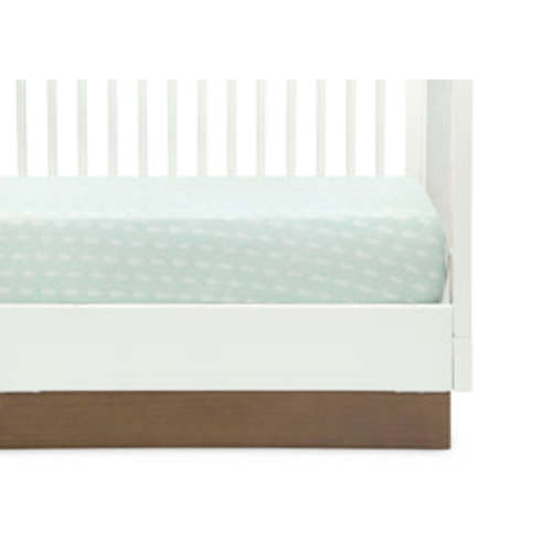 100% Organic Cotton Fitted Crib Sheets - 2 Pack