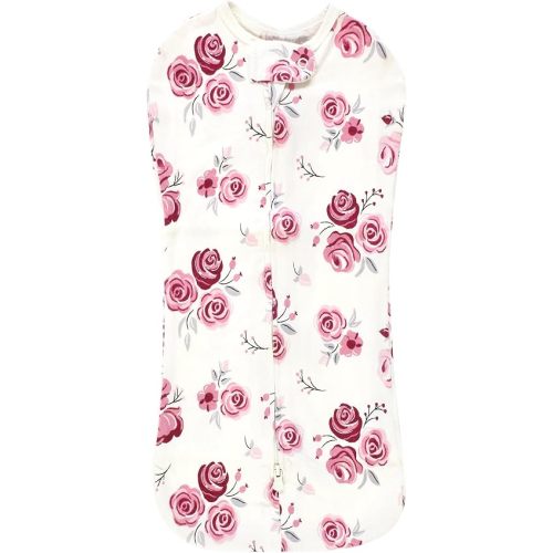 Hudson Baby Infant Girl Sleep Pod, Rose, 0-2 Months