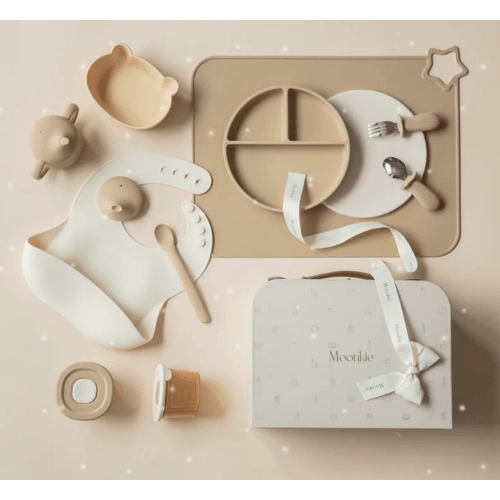 First Bites Gift Set (Croissant/Ivory)