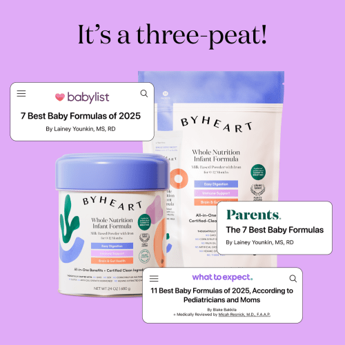 Whole Nutrition Infant Formula | By Heart