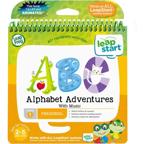 LeapFrog LeapStart Preschool Activity Book: Alphabet Adventures and Music