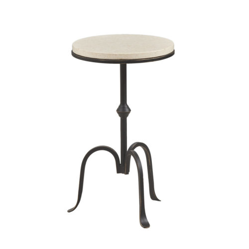 Canora Grey Gaberial Genuine Marble Top End Table & Reviews | Wayfair