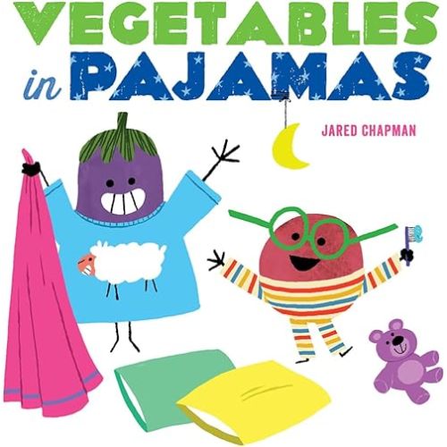 Vegetables in Pajamas: A Board Book Board book – Picture Book, January 10, 2023
