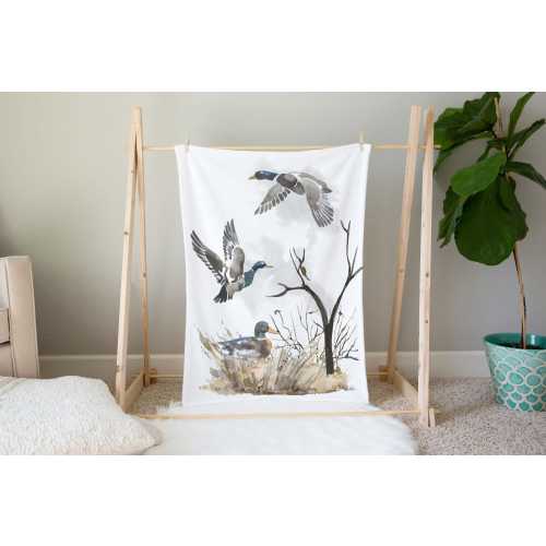 Duck Hunting Blanket, Hunting Baby Bedding, Hunting Blanket, Boy Blanket, Mallard Duck Nursery, Duck Crib Bedding, Duck Hunting Gifts Hunter