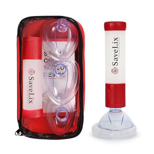 Anti-Choking Device – Portable Airway Suction Device & First Aid Kit for Adults & Children – Lightweight & Compact Emergency Solution for Home, Car & Travel – FSA & HSA-Eligible