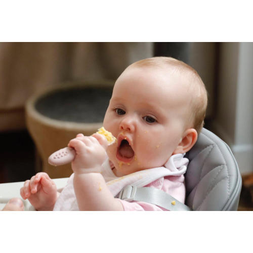 Smiley First Cutlery Set – Soft, Safe & Easy for Little Hands – nibbleandrest