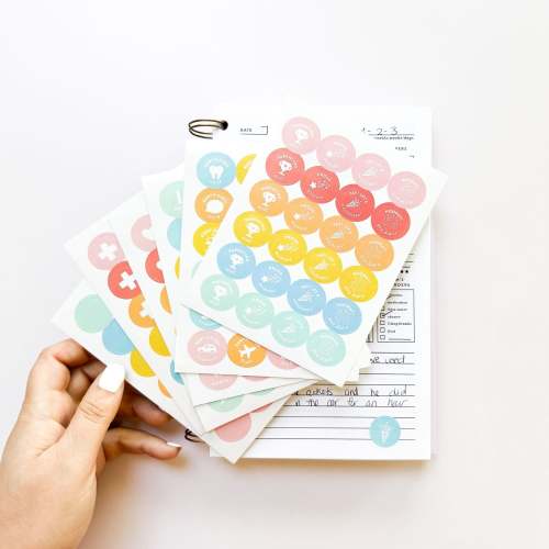 Sticker Pack: 144 Milestone + Celebration Stickers