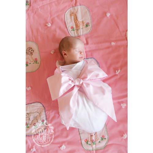 Bow Swaddle ® - PALM BEACH Pink