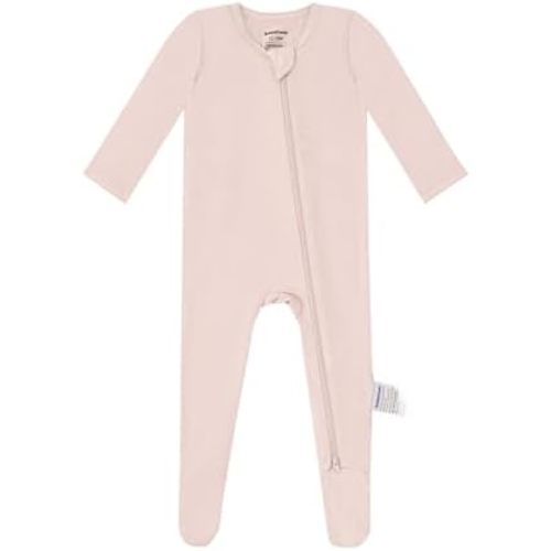 BubblePanda Rayon Made From Bamboo Baby Pajamas Baby Clothes for Boys Girls Unisex Zip-Front Non-Slip Onesie Sleeper