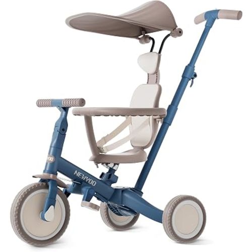 newyoo TR009 6-in-1 Tricycle for Toddlers 1-3, Toddler Bike, Birthday Gifts