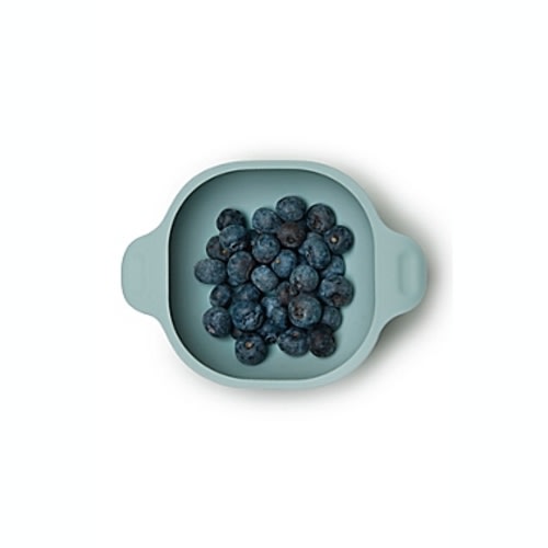 Loulou Lollipop Silicone Suction Snack Bowl in - Blue