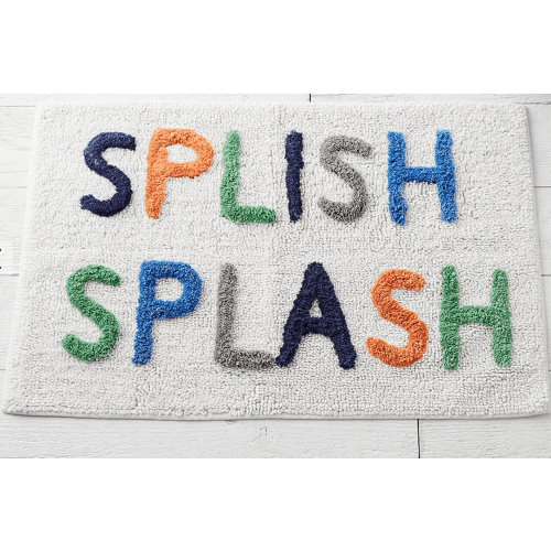 Splish Splash Kids Bath Mat | Pottery Barn Kids