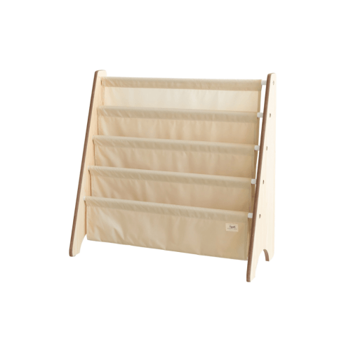3 Sprouts Recycled Fabric Book Rack