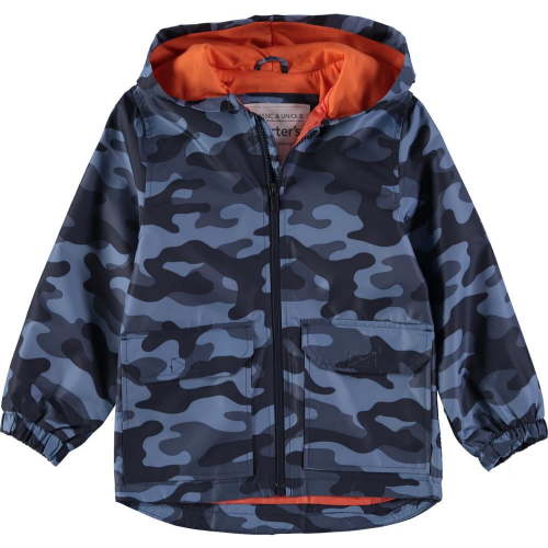 Carters Boys 12-24 Months Camo Rainslicker (Navy 18 Months)
