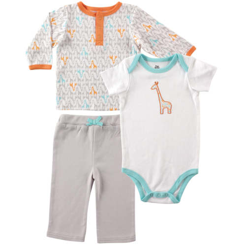 Yoga Sprout Baby Cotton Layette 3 Piece Set, Giraffe — buybuy BABY 912 Months