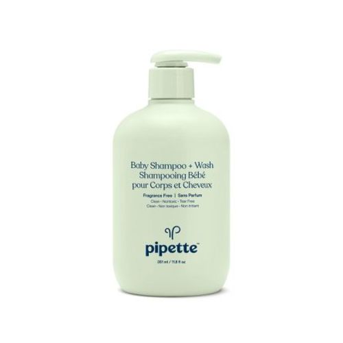 Pipette Baby Shampoo/wash Fragrance Free - 11.8 Fl Oz
