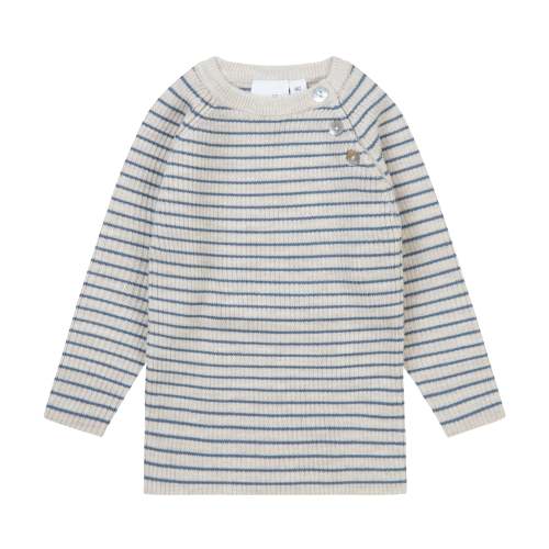 Merino Wool Flye Sweater, Oat Melange/Stone