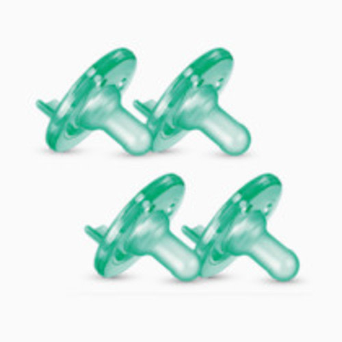 Philips Avent Soothie, 3-18 months (4 pack) - Green, 4